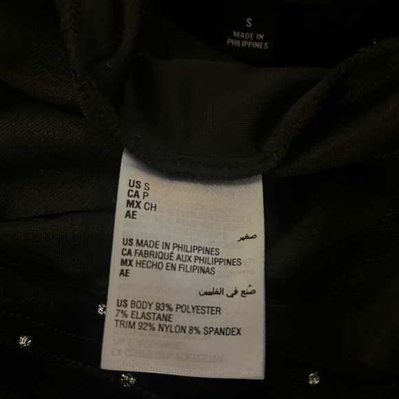 Dot-Print Velvet Puff-Sleeve Dress - Picture 8 of 9